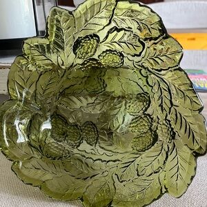 Vintage Pressed GlassCandy Dish/Trinket Bowl